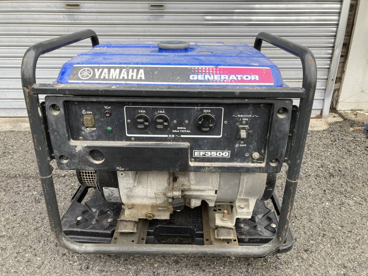 985k★【ジャンク】YAMAHA ヤマハ 発電機 EF3500 引取限定 【大阪】拍卖