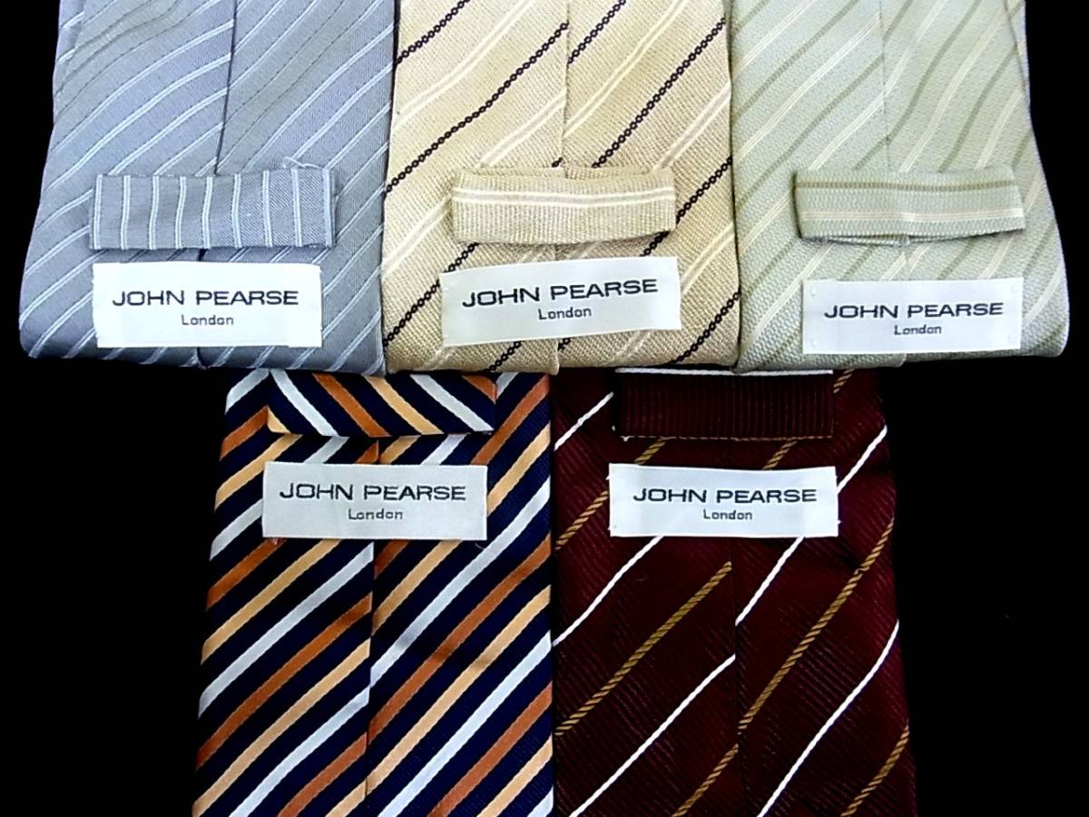●在庫処分セール●5本セット●№4762●ジョンピアース「JOHN PEARSE」ネクタイ●拍卖