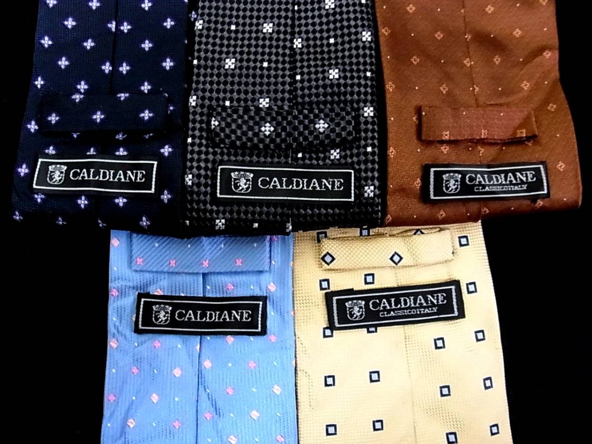 ●在庫処分セール●5本セット●№4707●カルディアーネ「CALDIANE」ネクタイ●拍卖