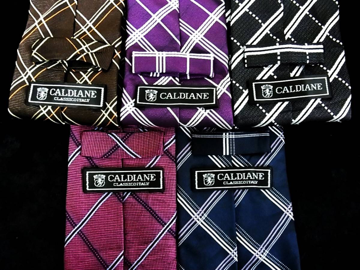 ●在庫処分セール●5本セット●№4705●カルディアーネ「CALDIANE」ネクタイ●拍卖