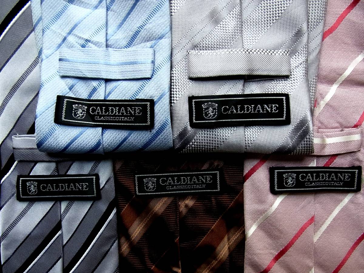 ■即決セール■J0003■ 5本セット全てカルディアーネ「CALDIANE」ネクタイ拍卖