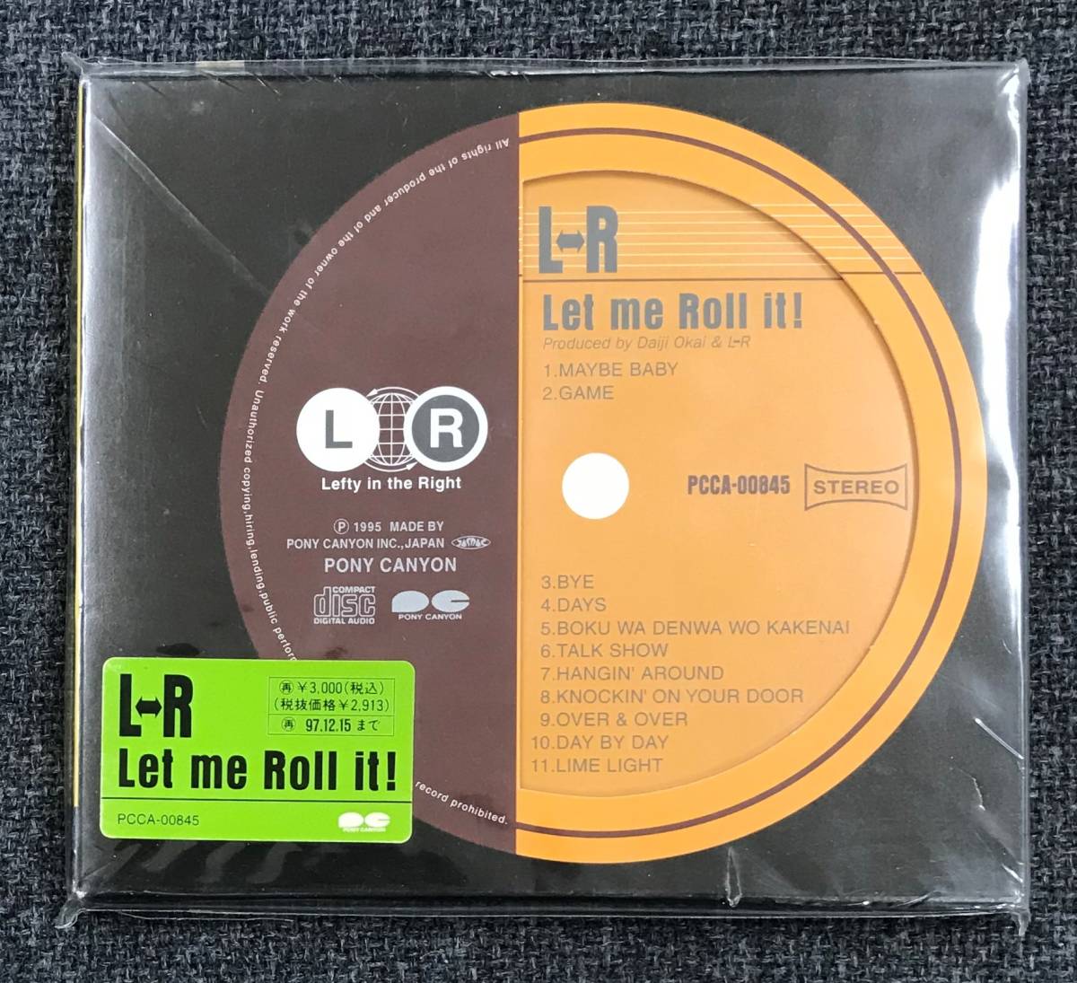 新品未開封CD☆L-R..Let me Roll it!(1995/12/16)/PCCA845.拍卖