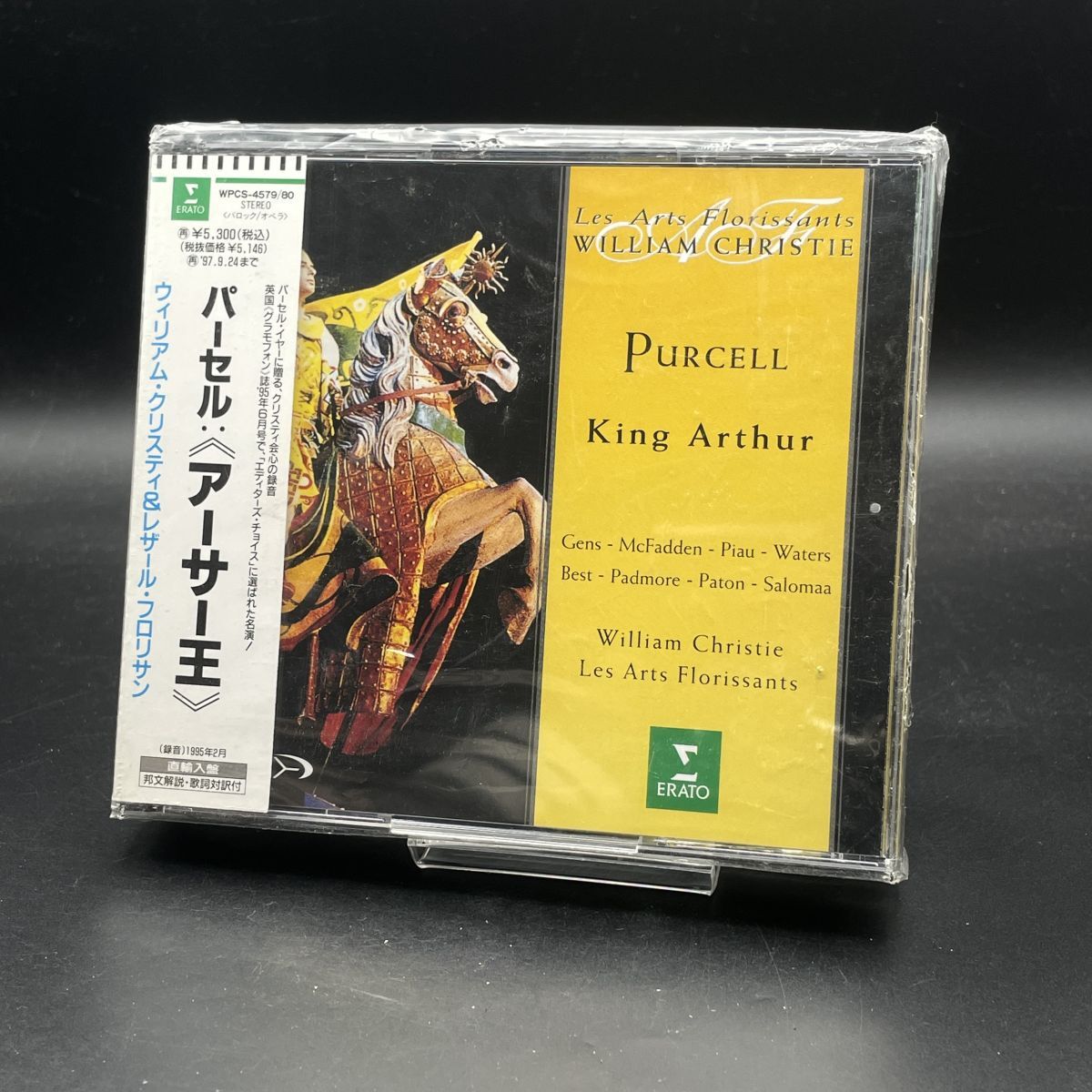 MAT49【帯付き】パーセル: 歌劇「アーサー王」 ウィリアム・クリスティ レザール・フロリサン拍卖