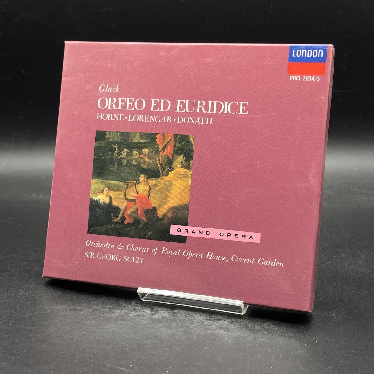 MAT49 ショルティ / グルック:歌劇「オルフェオとエウリディーチェ」全曲 POCL-2934/5拍卖