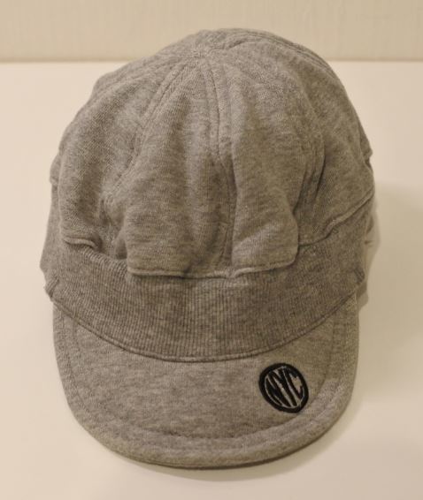 しまむら キャップ 帽子 スウェット素材 グレー 50~52 ジュニア キッズ 子供用 ondrmi k2h0328★拍卖