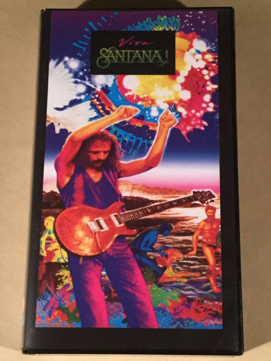 VHSビデオ〓サンタナ/ビバ サンタナ!〓良好品!拍卖