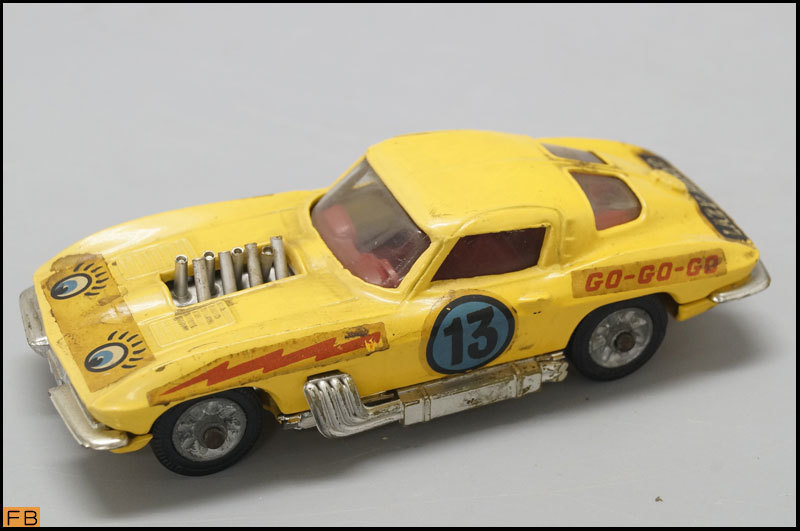 税込◆コーギー◆ミニカー CORGI TOYS CHEVROLET CORVETTE STING RAY コルベット スティングレイ-E3-4373拍卖