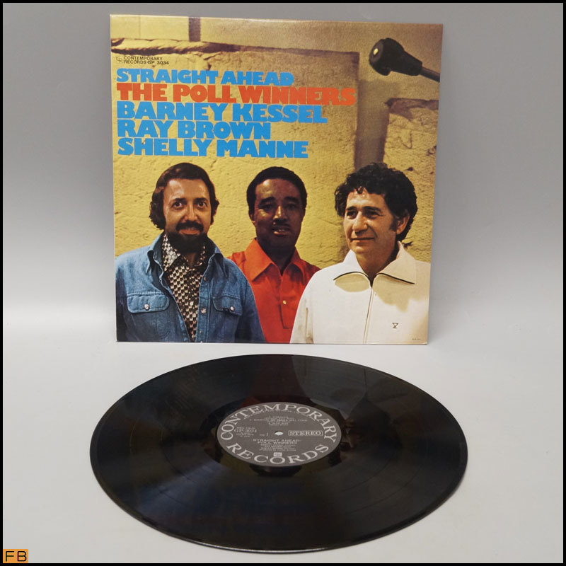 税込◆LP◆STRAIGHT AHEAD POLL WINNERS BARNY KESSEL RAY BROWN SHELLY MANNE ジャズ レコード 音楽 コレクター品-N2-4463拍卖