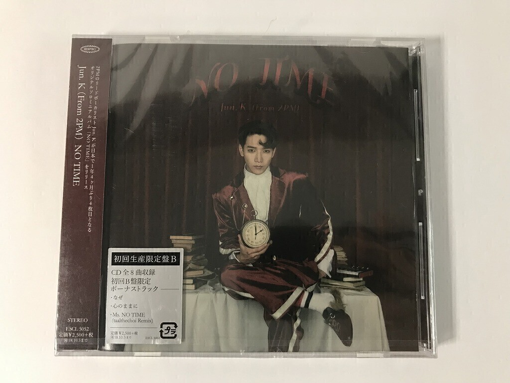 TN144 Jun.K(From 2PM) / NO TIME 初回限定盤B / 未開封 【CD】 1021拍卖