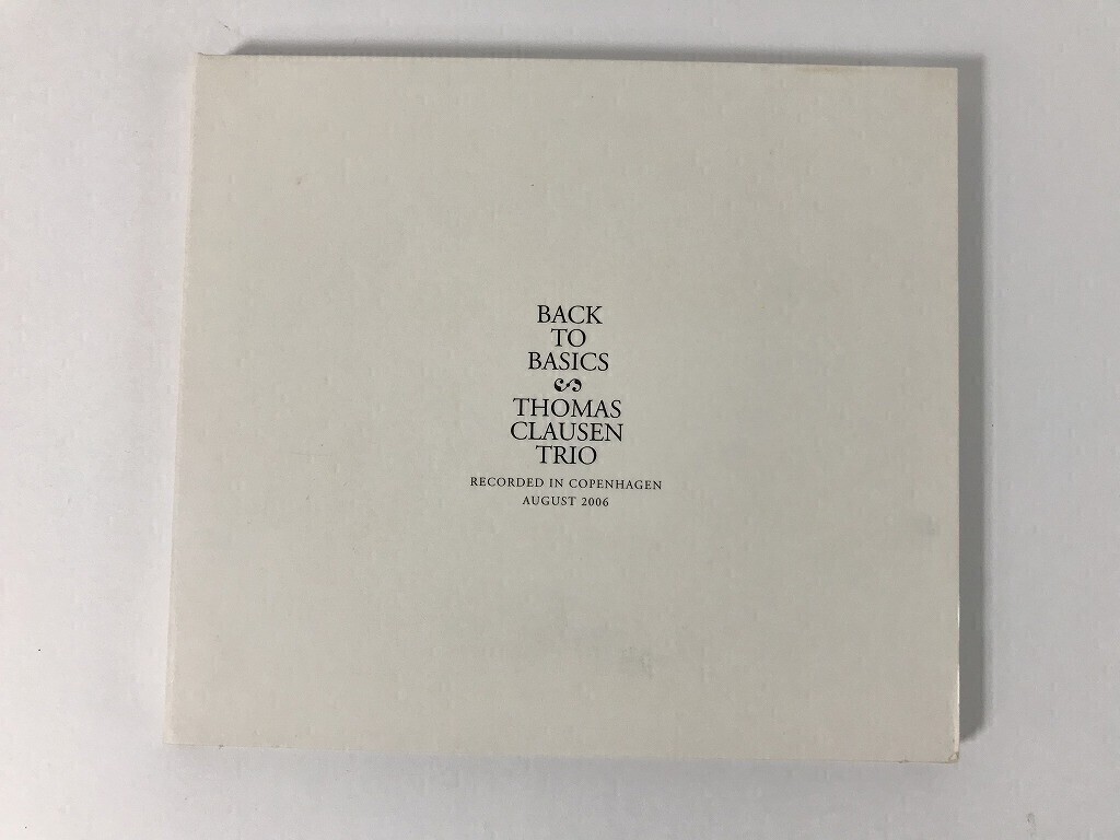 TN046 Thomas Clausen Trio / Back to Basics 【CD】 1015拍卖