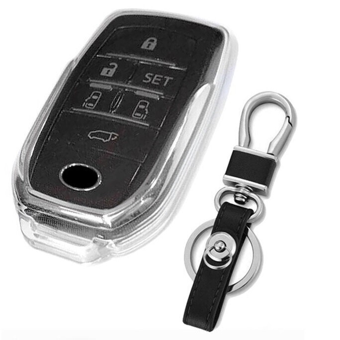 即決新品 トヨタ 透明TPU スマートキーケース キーカバー ヤリスクロス 10系 シエンタ 70系 ミライ ハイラックス 120系 gun120拍卖