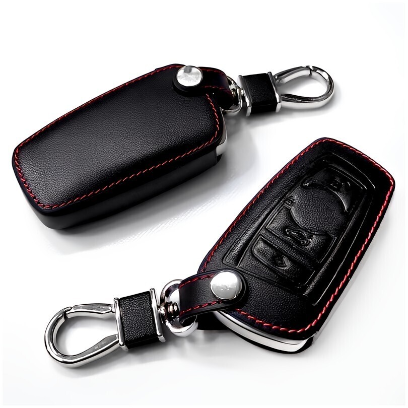 即決新品 BMW 牛本革 レザー スマートキーケース キーカバー アクセサリー 4シリーズ:F32 F33 F36 F82 F83 5シリーズ:F10 F11 F07 F90拍卖