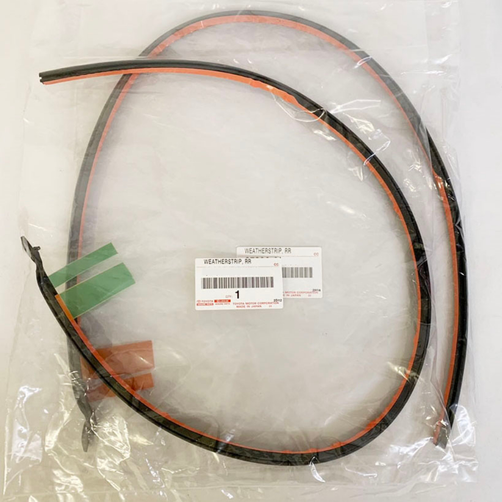 ランクル200 リアドア ウェザーストリップ 左右セット ランドクルーザー URJ202 トヨタ純正部品 パーツ ラバー ゴム【5610拍卖
