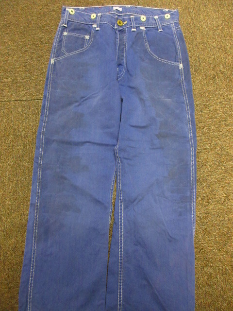 LEVIS RED リーバイス レッド BILLY-BOB ジーンズ W28 立体裁断デニムパンツ カラージーンズ Gパン サルエルパンツ ズボン 04013拍卖