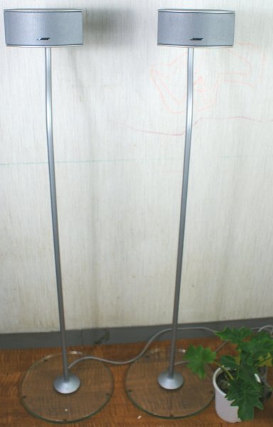 BOSE ガラス スピーカースタンド フロアスタンド ボーズ サテライトスピーカー ホームシアター スタンド スピーカー付拍卖