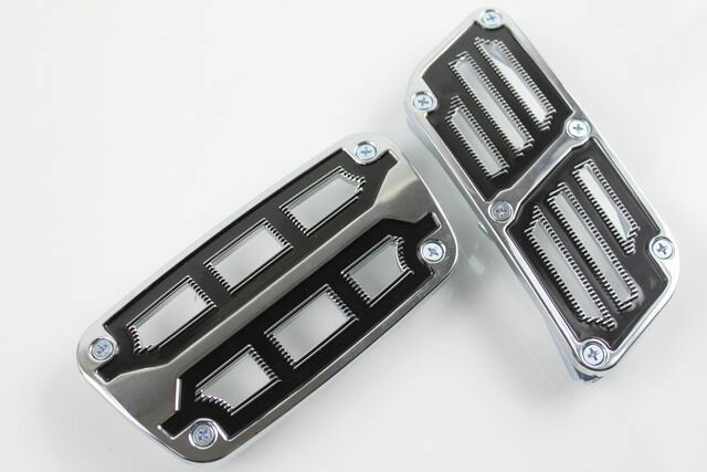 汎用 デザインアルミペダルAT用 ペダルカバー 高級感抜群 カー用品 内装パーツ カーアクセサリー 車バイク ペダル拍卖