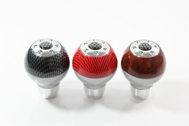 トヨタ ウイッシュ 取り付け例あり 5色より選択/高品質汎用シフトノブtype7丸型タイプ 車内を明るくドレスアップ! シフトノブ MT拍卖