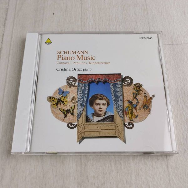 1QC10 CD シューマン ピアノ音楽 カルナヴァル パピヨン 子供の情景拍卖