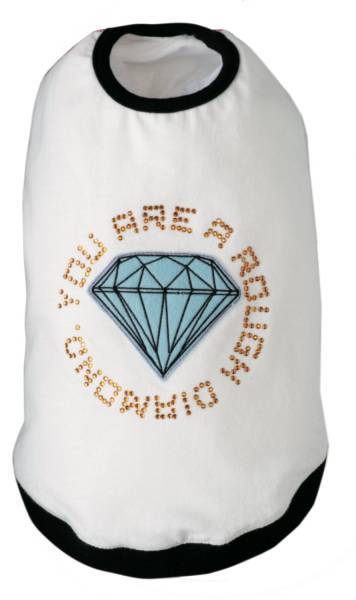 ★同梱お得★SS・ダイヤモンドTシャツ・ホワイト♪拍卖