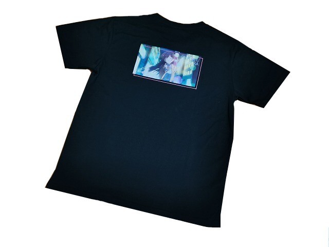 【新品】彼女、お借りします 水原千鶴 Tシャツ 半袖【L】黒◆宮島礼吏 かのかり 七海麻美 更科瑠夏 桜沢墨 マガジン RENT-A-GIRLFRIENDIRL拍卖