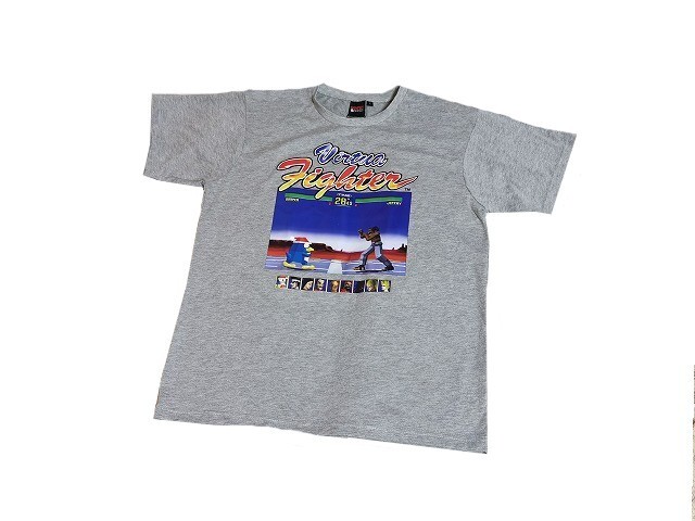 【新品】ドンペン SEGA コラボ Virtua Fighter Tシャツ【L】グレー◆DONPEN セガ バーチャファイター ゲーム 格闘 ドンキ ドンキホーテ拍卖
