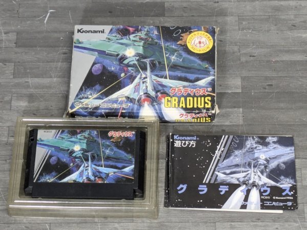 ファミコン グラディウス 外箱 説明書付属 150425拍卖