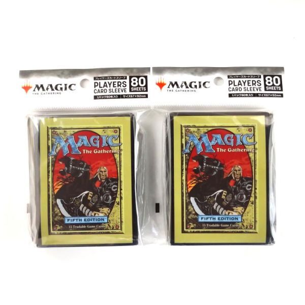 MTG プレイヤーズカードスリーブ RETRO CORE 基本セット第5版 MTGS-255 2パック 新品未開封 4970381800338-2k拍卖