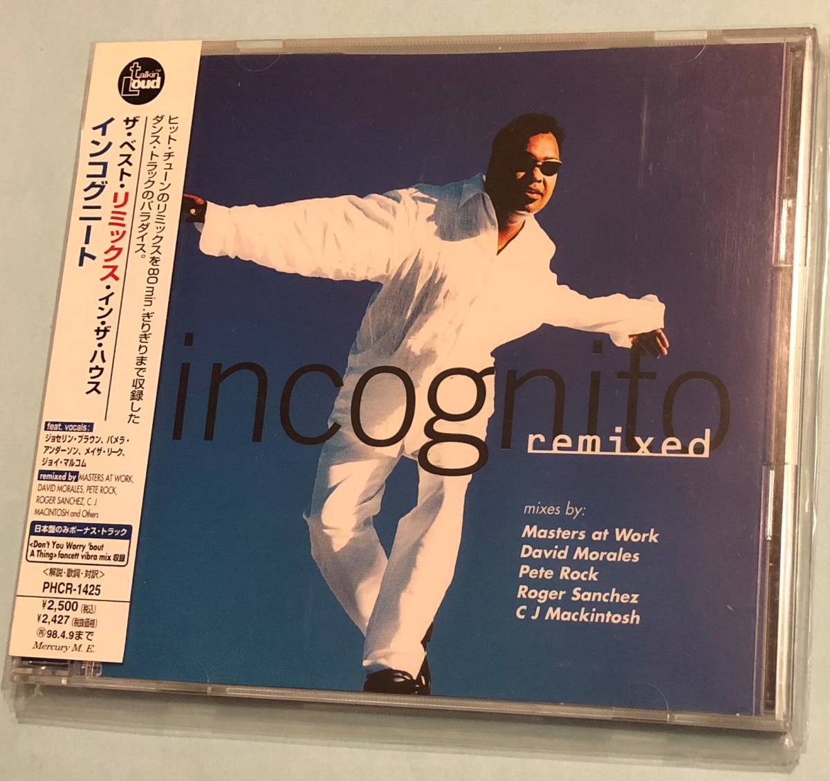 ★☆送料無料 CD インコグニート ザ・ベスト・リミックス・イン・ザ・ハウス Incognito Remixed ☆★拍卖