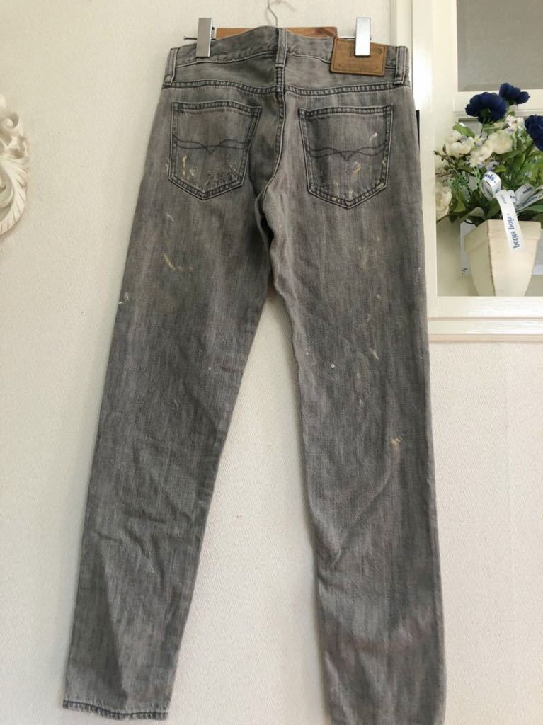 新品タグ付き POLO RALPH LAUREN   デニム ジーンズ   ダメージ加工 サイズ25拍卖
