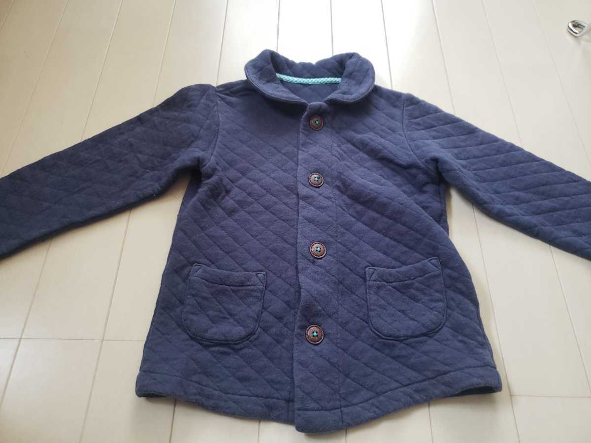 ベルメゾン キルティングジャケット 100cm 男女兼用 千趣会 フェリシモ ジャケット 上着 羽織 春用 匿名配送 春物拍卖