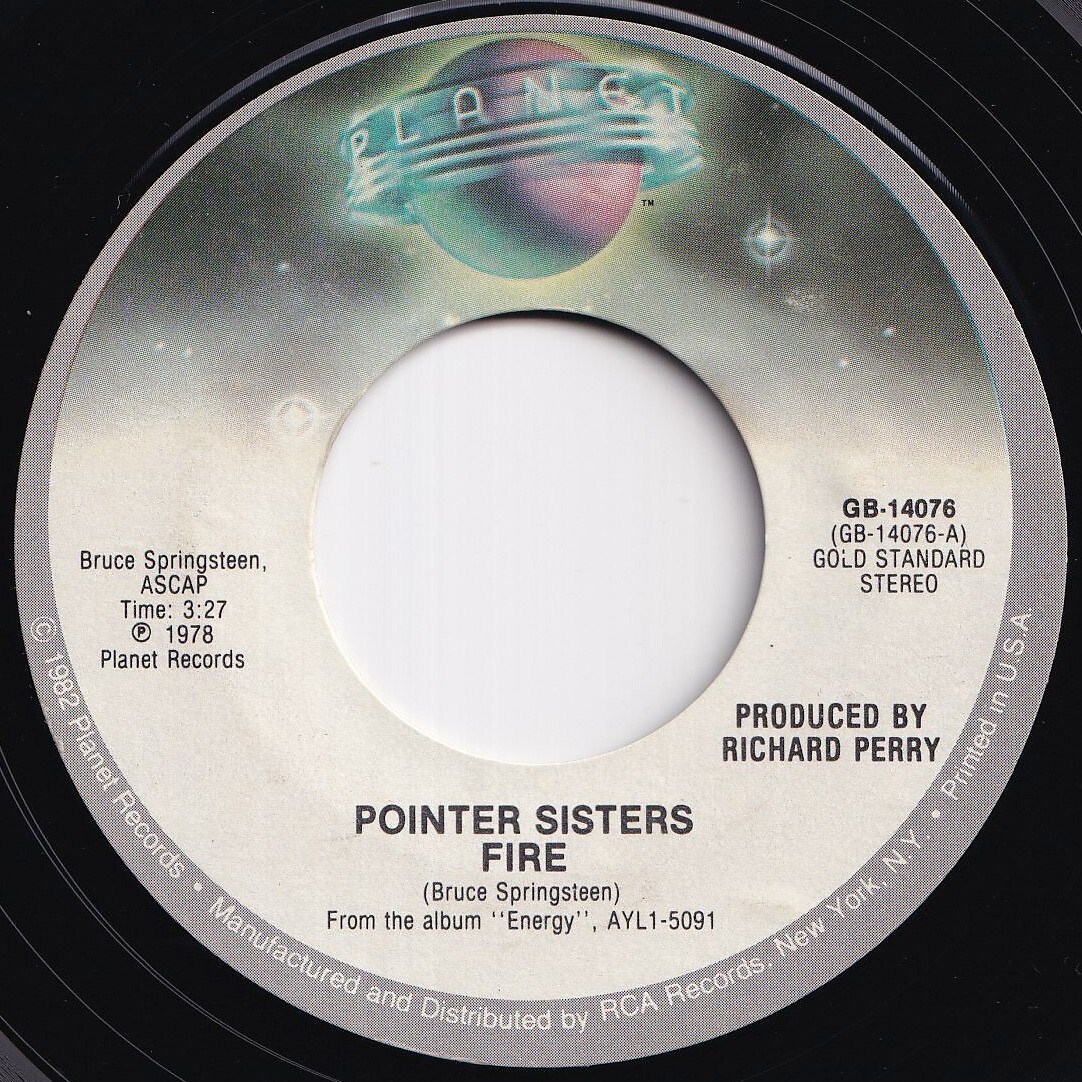 Pointer Sisters Fire / He's So Shy Planet US GB-14076 210719 SOUL ソウル レコード 7インチ 45拍卖