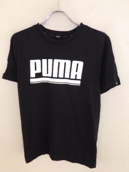 z8272PUMA★プーマ★プリントTシャツ★サイズM★黒色★レア★激安拍卖