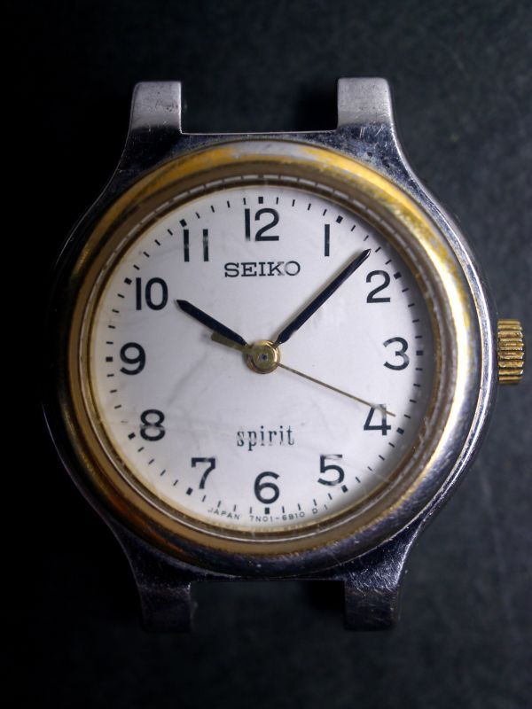 セイコー SEIKO スピリット SPIRIT クォーツ 3針 7N01-6A80 女性用 レディース 腕時計 aa578拍卖