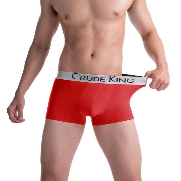 102-660-4 ★決算セール品!最安中★【レッド,XLサイズ】 メンズ ボクサーパンツ カッコイイ☆ 男性 下着 インナー 大きいサイズ .1拍卖