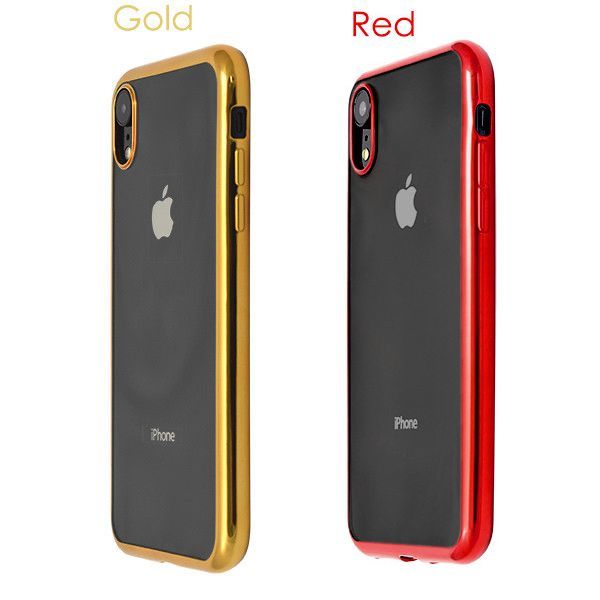 スマホケース iPhoneXR アイフォン 新品メタリックバンパーpl1176拍卖