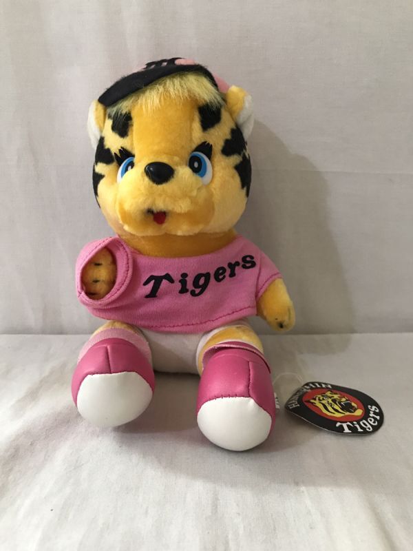 レトロ 阪神タイガース ラッキー ぬいぐるみ 中古品 #nf-3751拍卖