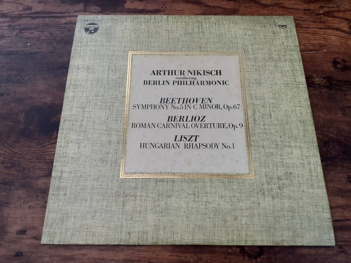 L5649◆LP /HR-1032-EV/ 二キッシュ / ベルリンフィル名演集 / ベートーヴェン:交響曲第5番「運命」他拍卖