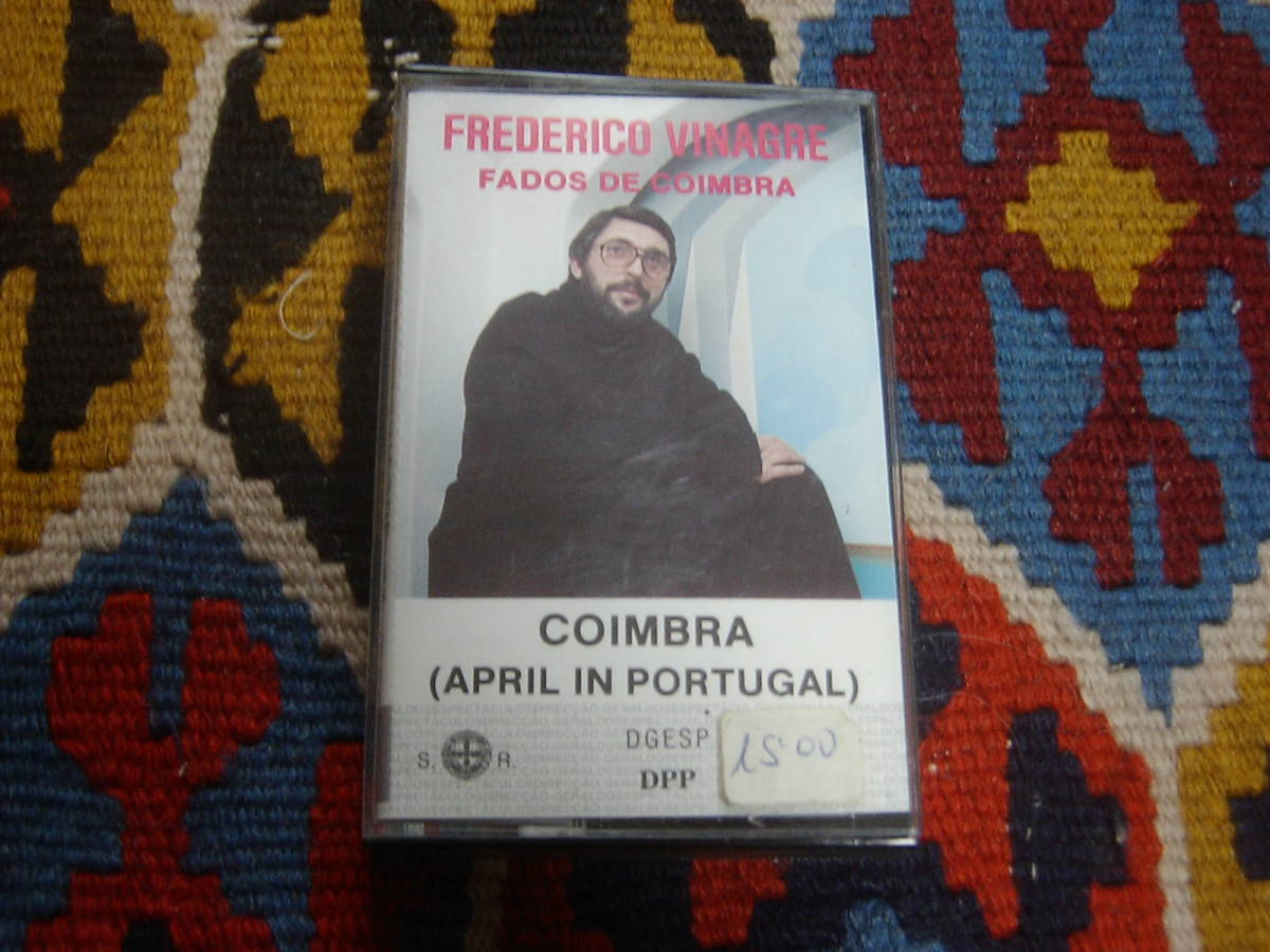 (カセット・テープ)90's ポルトガル ファド Frederico Vinagre  / Fados De Coimbra Metro-Som CAS 089-1 1998年拍卖