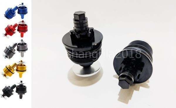 送料無料!40mm イニシャルアジャスター ブラック NSR250 CB400 VTEC CB-1 CBR400 プリロード サス拍卖