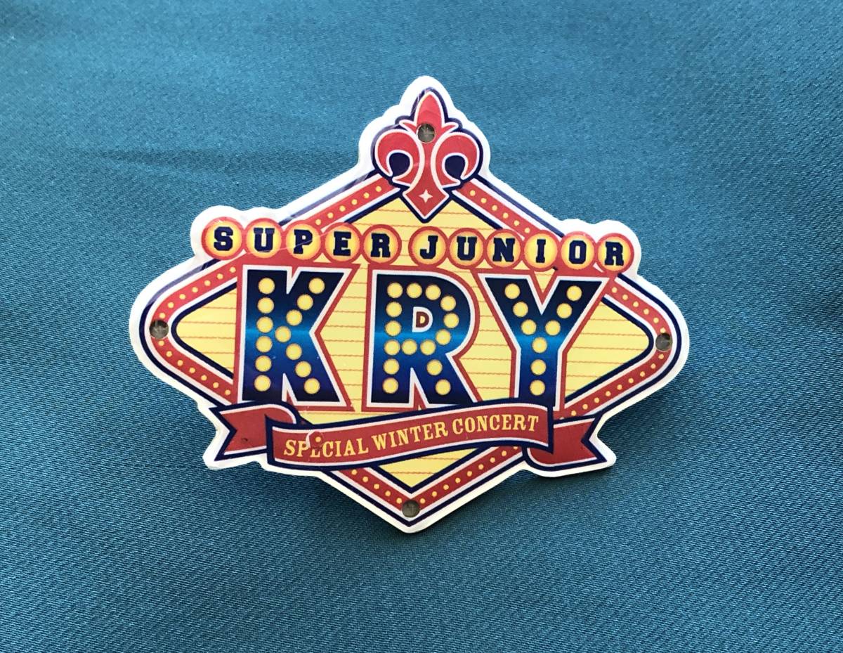★レア★SUPER JUNIOR K.R.Y. ピンバッチ SPECIAL WINTER CONCERT スーパージュニア 拍卖