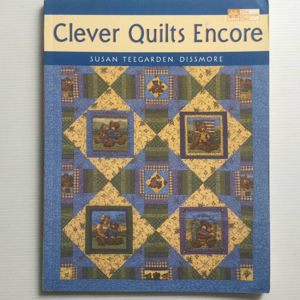 手芸図案 ■ARTBOOK_OUTLET■ 5-072 ★ 送料無料!パッチワーク 器用なキルトアンコール 美品 絶版 CLEVER QUILTS ENCORE拍卖
