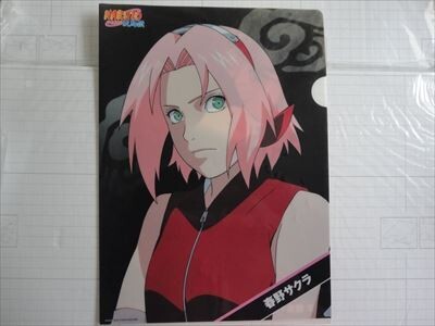 NARUTO ナルト疾風伝 絆きずな クリアファイル【メール便/即決あり】ローソン 春野サクラ 中古 C拍卖