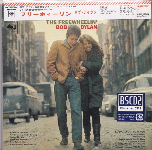 《新品》即決 紙ジャケット1【ボブ・ディrラン フリーホィーリン (高音質・BSCD2)】未開封/新品拍卖