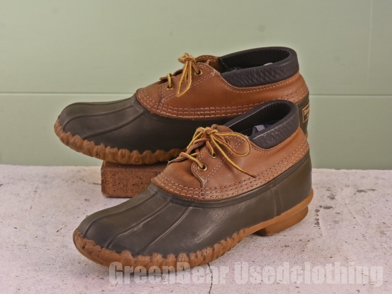 C189 USA製 L.L.ビーン ビンテージ ビーンブーツ 良い味 茶 ブラウン メンズ 9M 27cm拍卖