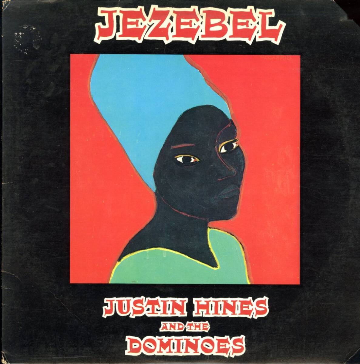 76年 USプレスLP!KENDUN刻印 Justin Hines And The Dominoes / Jezebel【Island Records / ILPS 9416】ジャスティン・ハインズ レゲエ拍卖