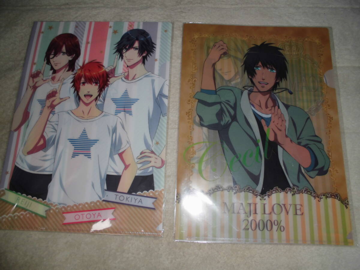 あい068 うたのプリンスさまっ クリアファイル 2枚拍卖