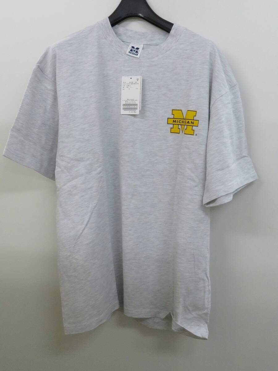 未使用 JOURNAL STANDARD ジャーナルスタンダード MICHIGAN カレッジロゴ Tシャツ Lサイズ拍卖