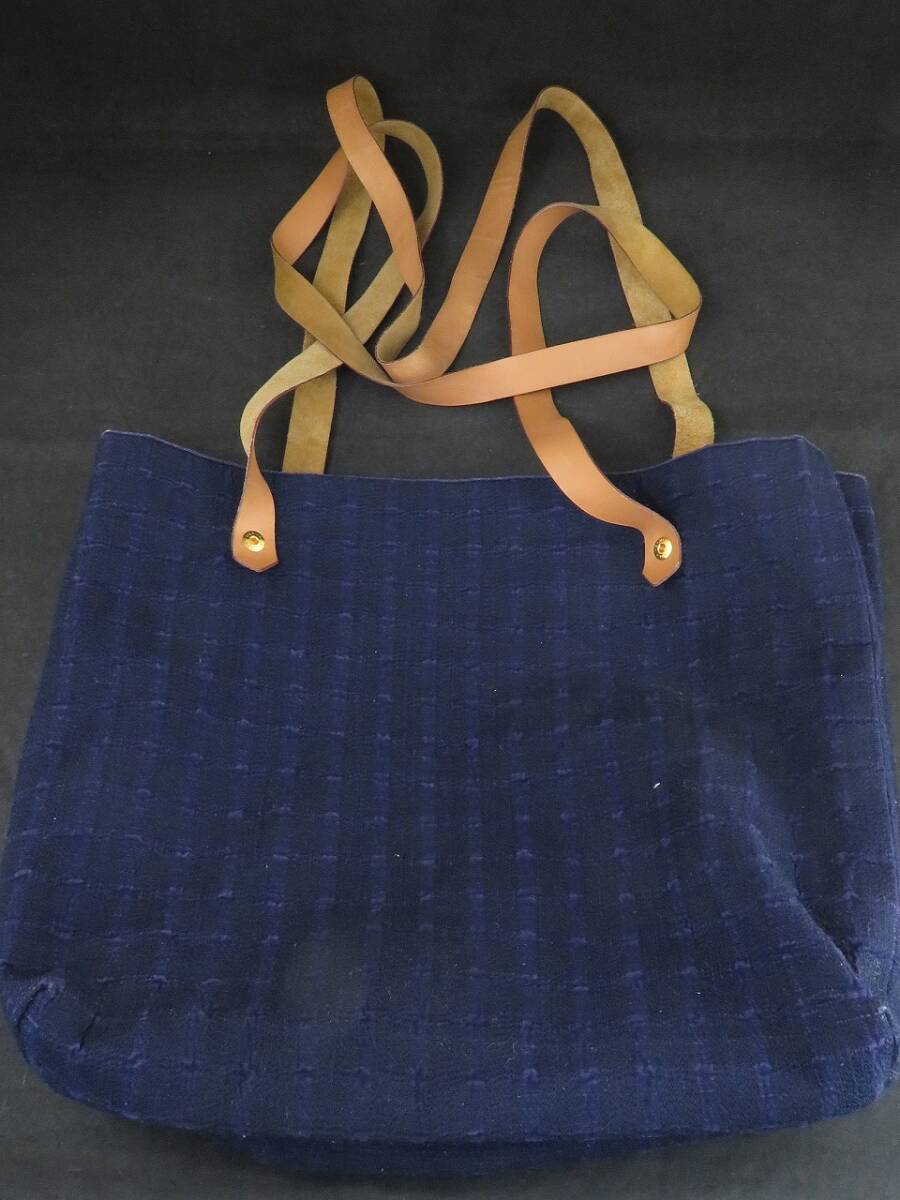 HERMES エルメス アメダバ カバドゥポッシュ コットン トートバッグ ショルダー拍卖