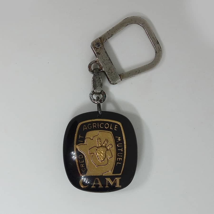 ブルボン ビンテージ フランス キーホルダー アンティーク CREDIT AGRICOLE MUTUEL #k-10246拍卖