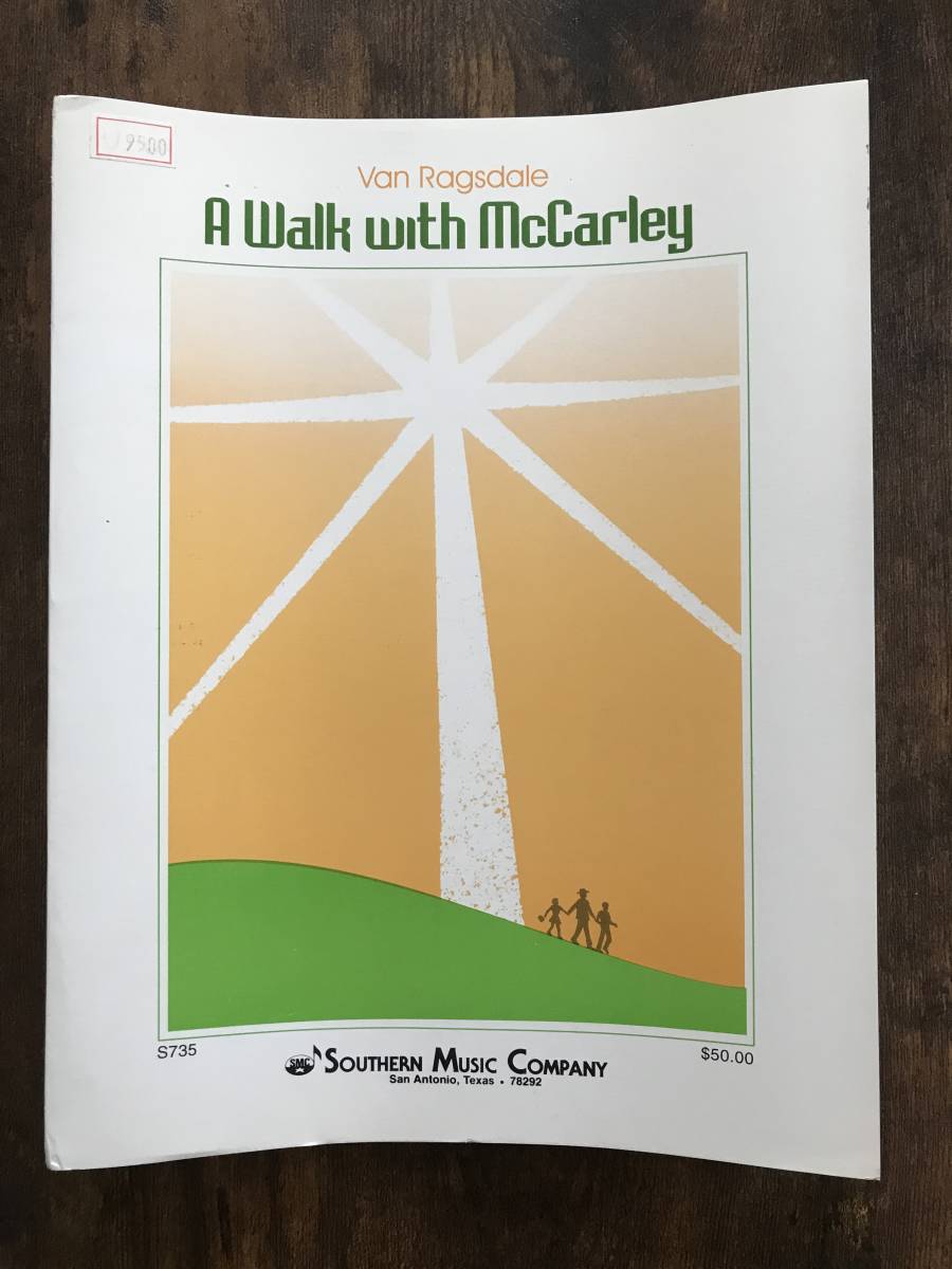 吹奏楽楽譜/ヴァン・ラグズデール:ア・ウォーク・ウィズ・マッカーリー/試聴可/送料無料拍卖